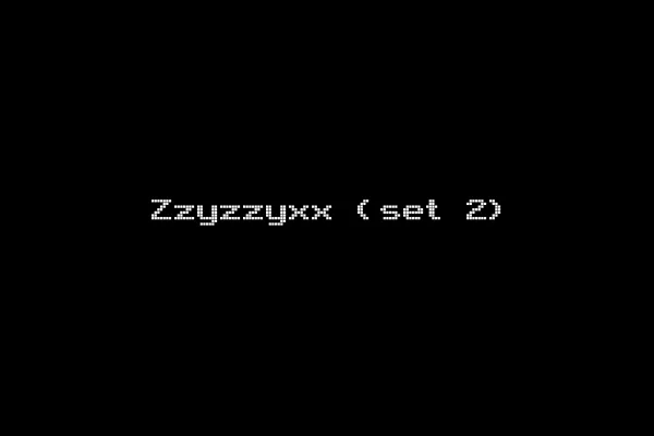 Zzyzzyxx (set 2)