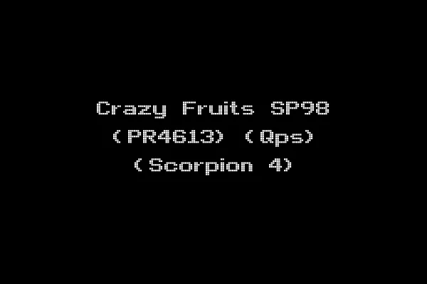 Crazy Fruits SP98 (PR4613) (Qps) (Scorpion 4)